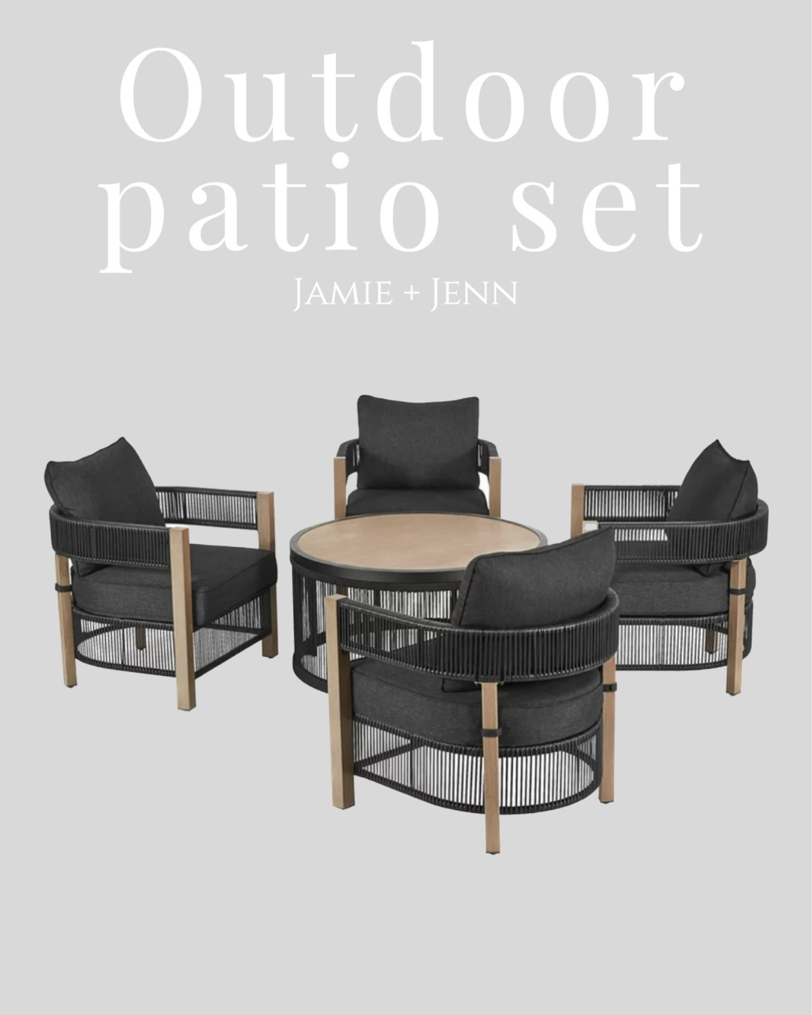 The Tarren 5-piece patio set! 

Better homes & gardens, patio set, outdoor styling

#LTKhome #LTKfamily #LTKFind