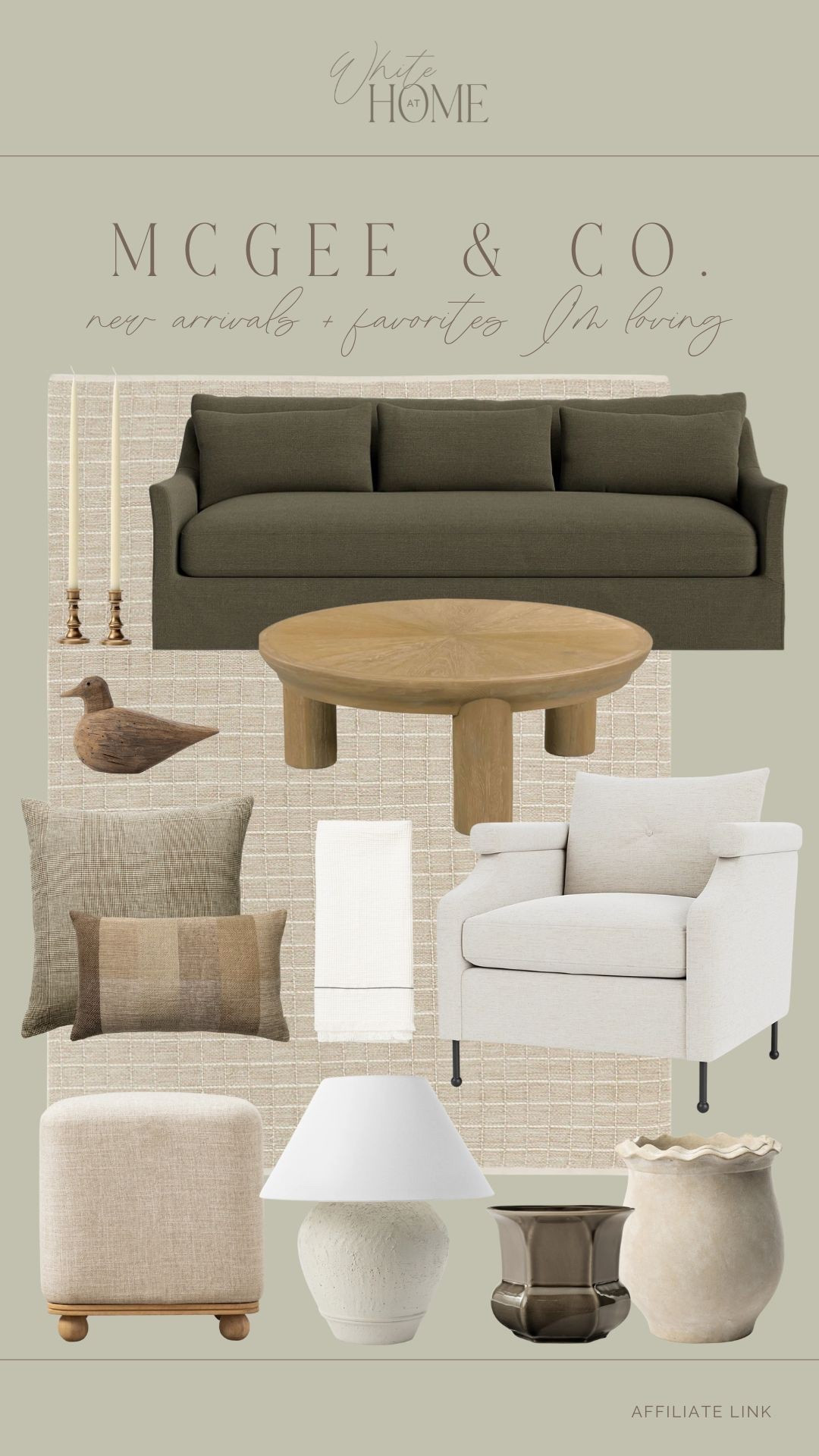 I have been loving the look of a dark sofa recently! The contrast it can bring to a room that has lighter surrounding elements is beautiful. These McGee & Co. pieces are gorgeous and worth the splurge! 

#LTKHome #LTKSaleAlert