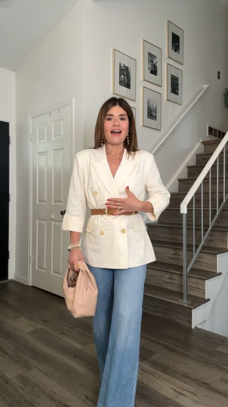 Sharing more details about this chic look!
Blazer is $36! I’m wearing size small
Jeans are back in stock! Get them before they sell out again!

#LTKFindsUnder50 #LTKFindsUnder100 #LTKWorkwear