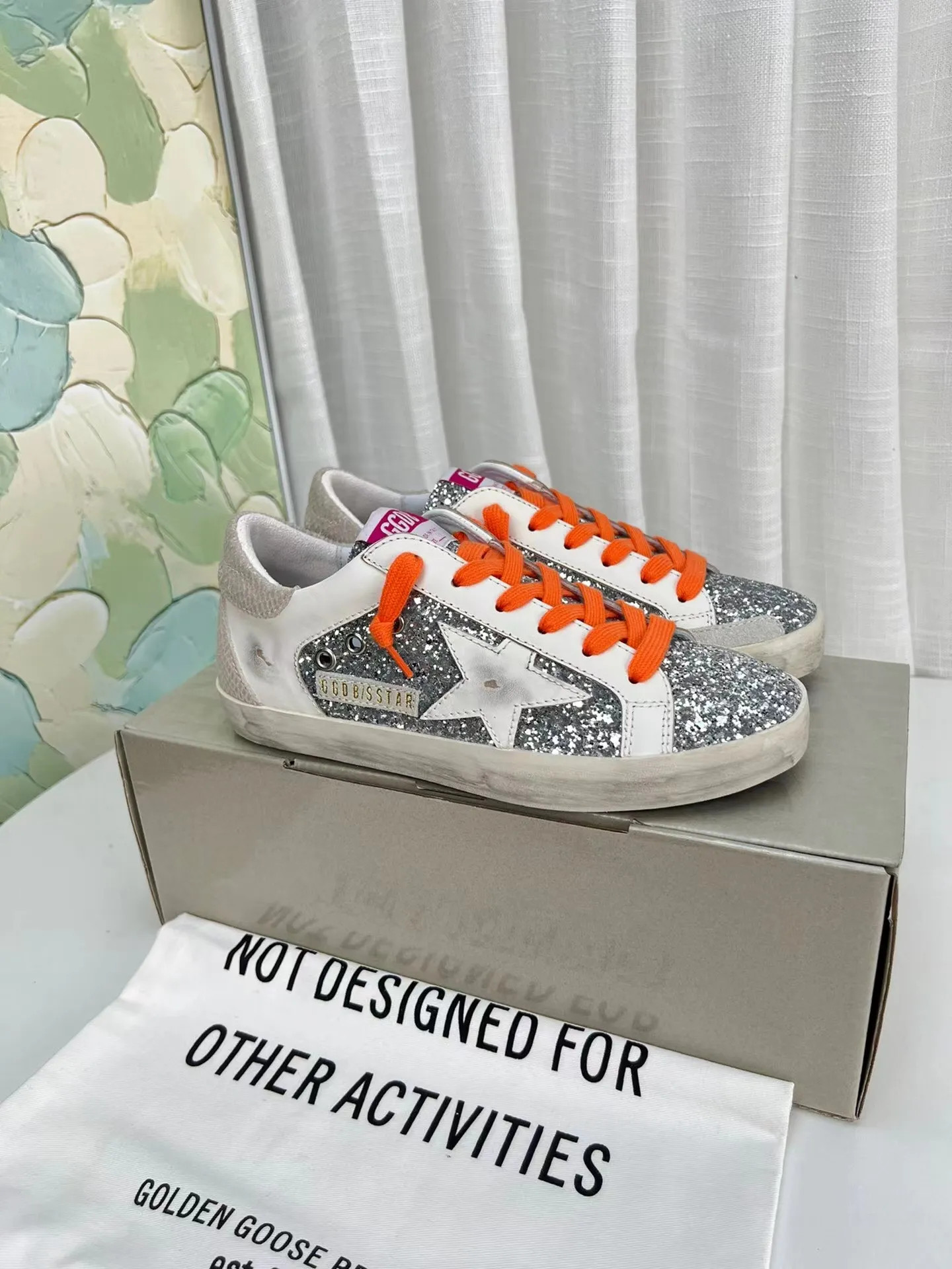 Dupe Men Shoes Designer Sneakers Super Star Sequin Classic White Trainers Women Casual Shoe Italy... | DHGate