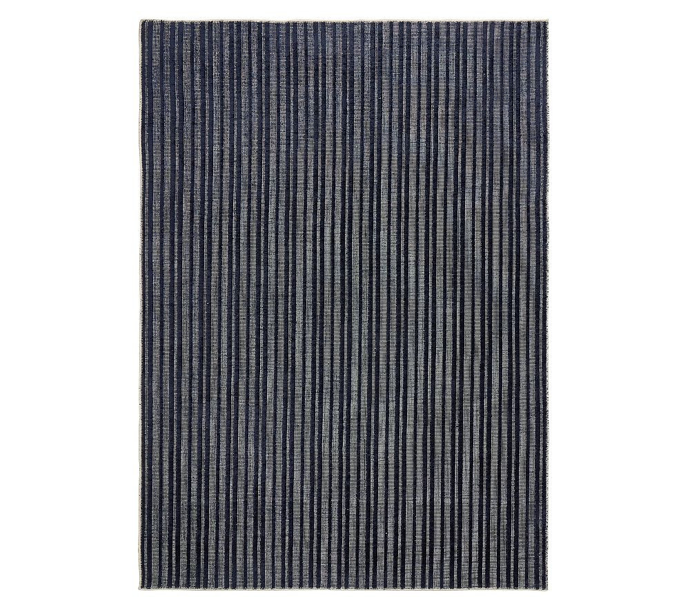 Tonal Stripe Washable Rug | Pottery Barn Kids
