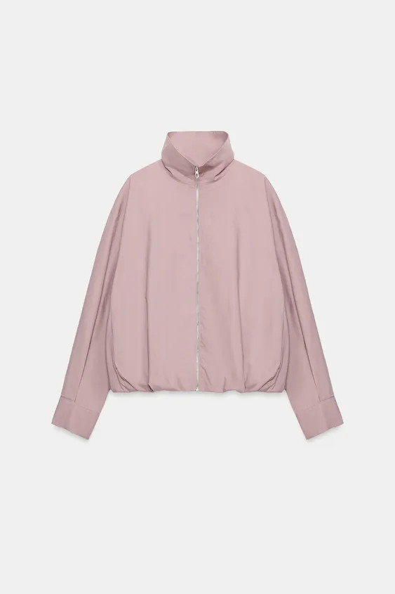 ZW COLLECTION STAND COLLAR JACKET | Zara UK