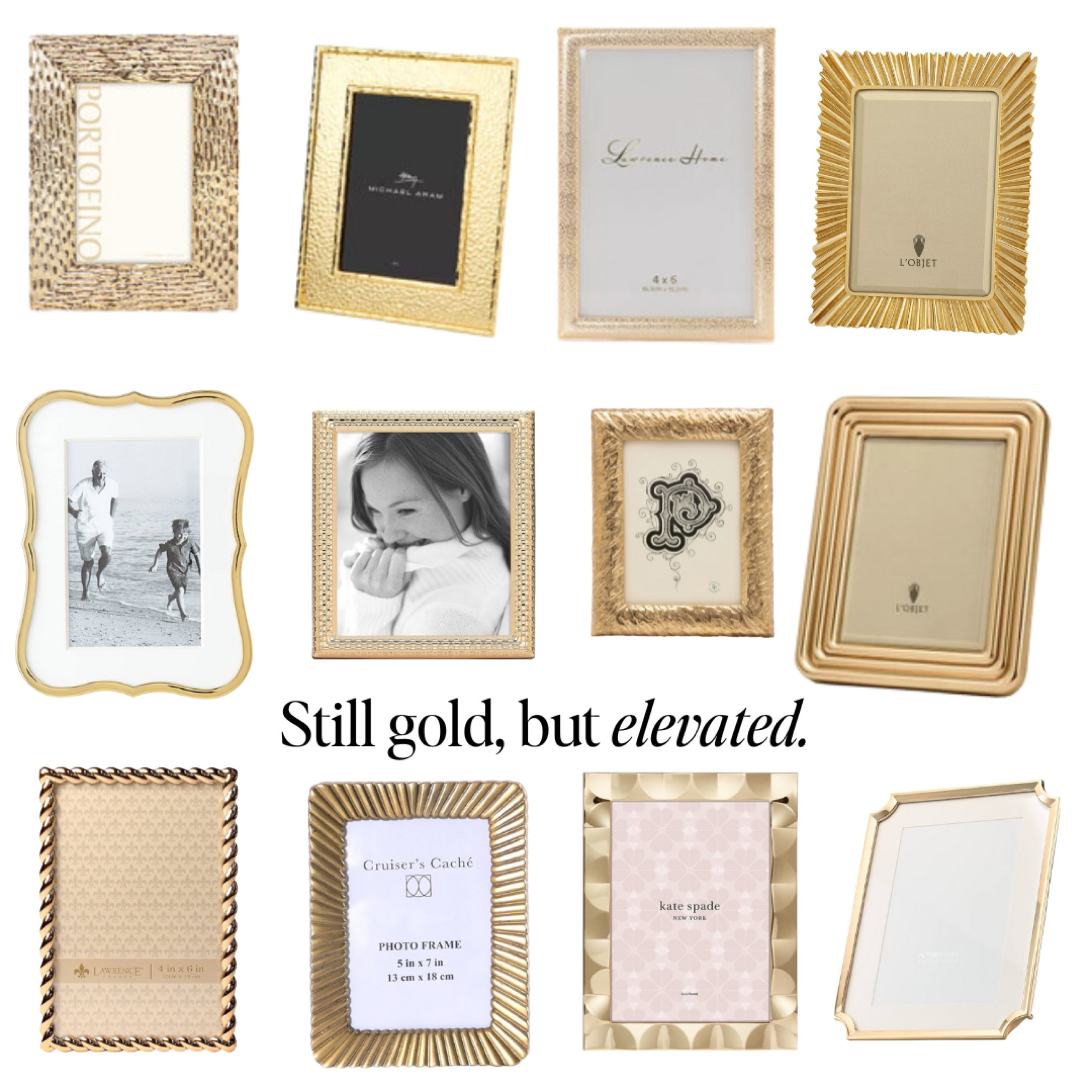Looking for more traditional frames? Searching for the perfect gold frame to get that photo off your phone and into your home? I've got you.

I've rounded up all of the BEST picture frames on the internet and am sharing them with you. 

Check out the entire collection to see them ALL. 

Give these as gifts for a wedding or new baby. To commemorate college graduation or just for your fave pics with friends. 

There's a style in the collection for everyone and every home decor trend or tradition. 

Home decor, picture frames, Amazon finds, bedroom decor, living room style, gift ideas, tabletop, spring refresh, splurge or steal, home deals, elevated home, chinoiserie style, grandmillenial, modern coastal, gold decor, neutral home

#LTKfindsunder100 #LTKhome #LTKSeasonal