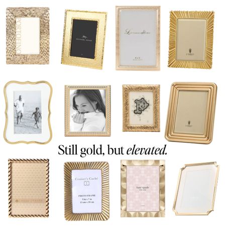 Looking for more traditional frames? Searching for the perfect gold frame to get that photo off your phone and into your home? I've got you.

I've rounded up all of the BEST picture frames on the internet and am sharing them with you. 

Check out the entire collection to see them ALL. 

Give these as gifts for a wedding or new baby. To commemorate college graduation or just for your fave pics with friends. 

There's a style in the collection for everyone and every home decor trend or tradition. 

Home decor, picture frames, Amazon finds, bedroom decor, living room style, gift ideas, tabletop, spring refresh, splurge or steal, home deals, elevated home, chinoiserie style, grandmillenial, modern coastal, gold decor, neutral home

#LTKfindsunder100 #LTKhome #LTKSeasonal