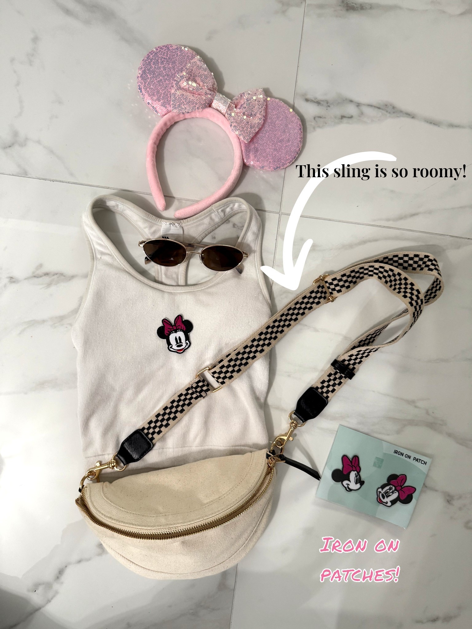 Disney Outfit for mom! This summer outfit inspo is perfect for your trip to Disney world this summer! And I paired it with a checkered red skort! So cool & easy to move around! #disney #disneyoutfits #disneytrip #summermomoutfit #irononpatches

#LTKFamily #LTKFindsUnder50 #LTKActive