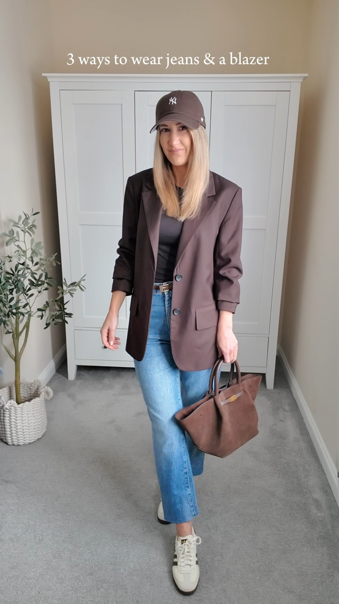 3 ways to wear jeans and a blazer 🤎 

#LTKpetite #LTKuk #LTKstyletip