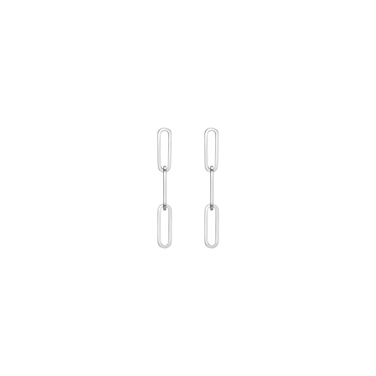 Sway Large Chain Earrings Short | AUrate New York