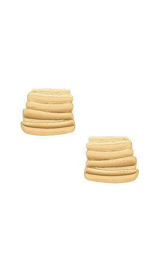 Vase Earrings in Gold | Revolve Clothing (Global)