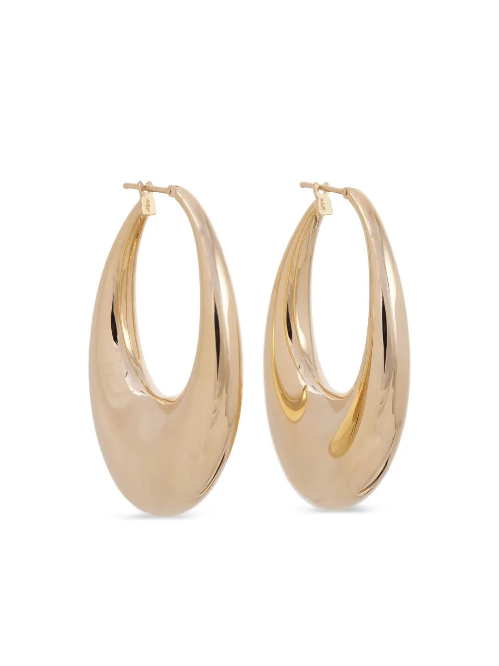 Sidney Garber 18K yellow gold Carine Earrings | Farfetch Global