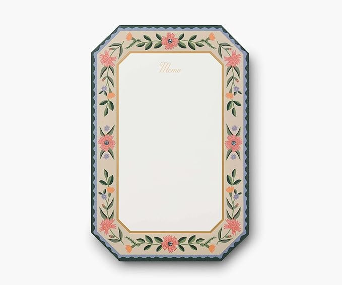 RIFLE PAPER CO. Large Memo Notepad 65 Tear-Off Pages, Manage Important Tasks, Jot Down a To-Do Li... | Amazon (US)