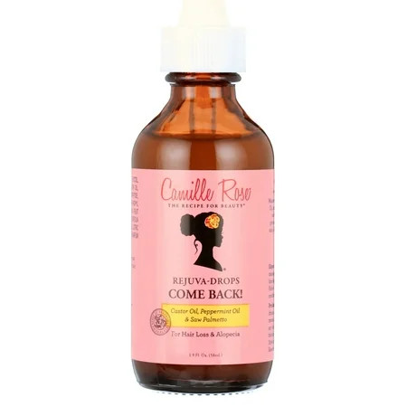 Camille Rose Rejuva Grow Back & Fortify Drops with Saw Palmetto & Castor Oil 1.9oz | Walmart (US)