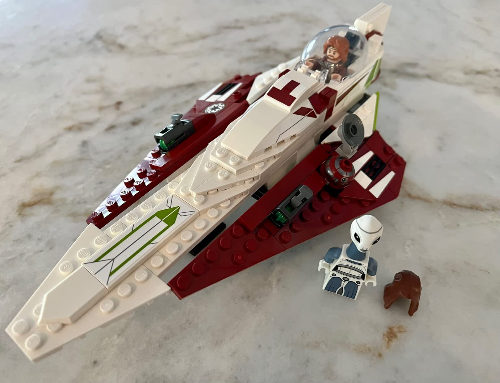 LEGO Star Wars OBI-Wan Kenobi's Jedi Starfighter 75333 Building Toy Set - Features Minifigures, L... | Amazon (US)