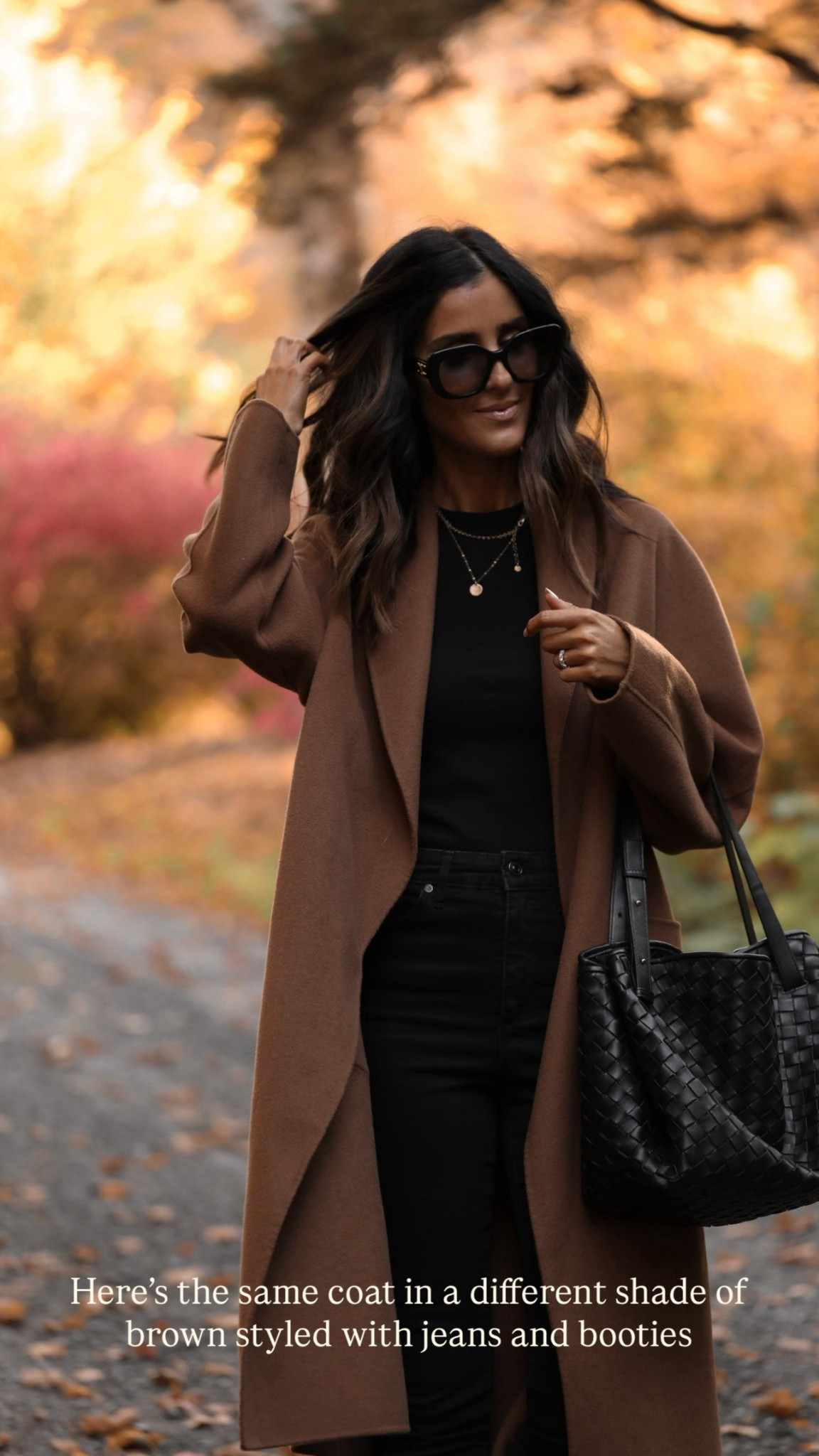 Here's the same coat in a different shade of brown styled with jeans and booties

#LTKSeasonal #LTKBeauty #LTKStyleTip