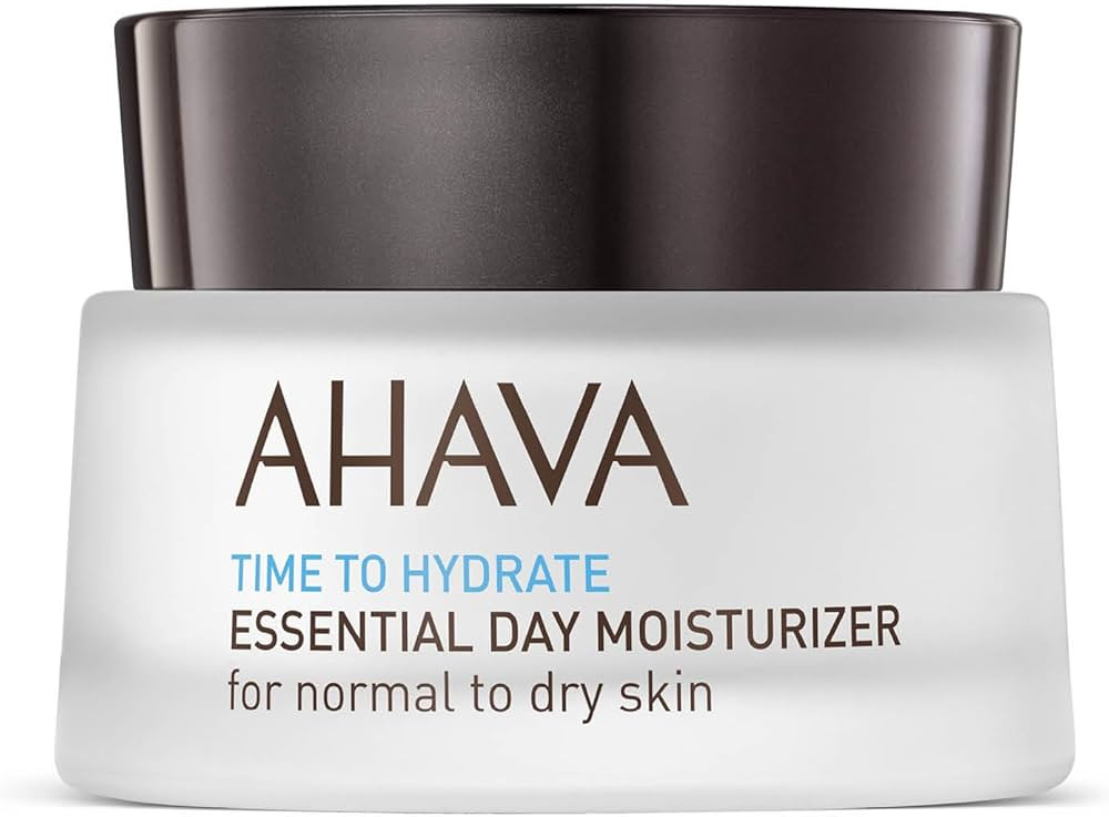 AHAVA Essential Day Moisturizer - Essential Daily Hydrating Facial & Neck Cream, Anti-Aging & Smo... | Amazon (US)