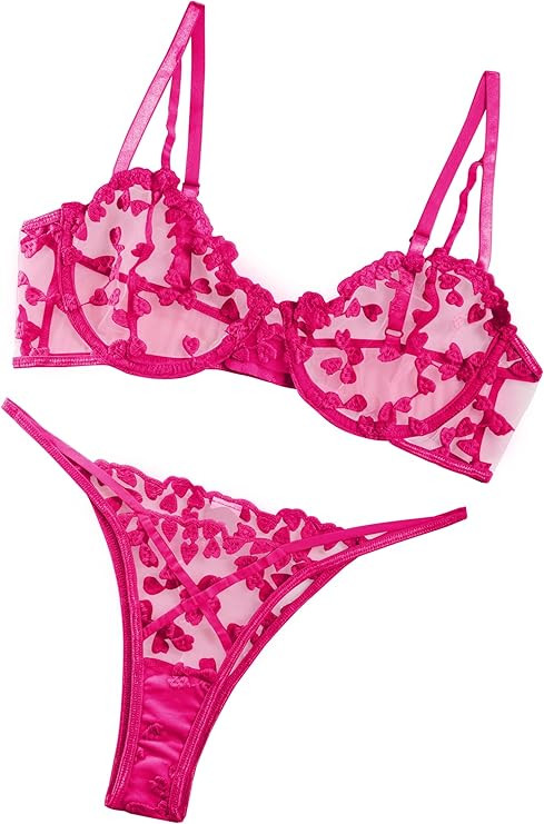 Heart Lingerie Set | Amazon (US)