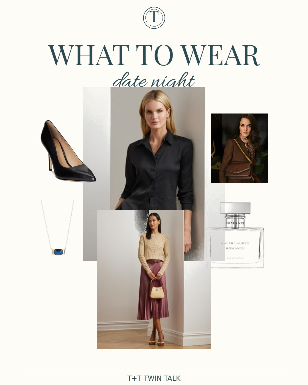 What to wear: date night 🤍 All Ralph Lauren from Macy's — shop the look below! 

 