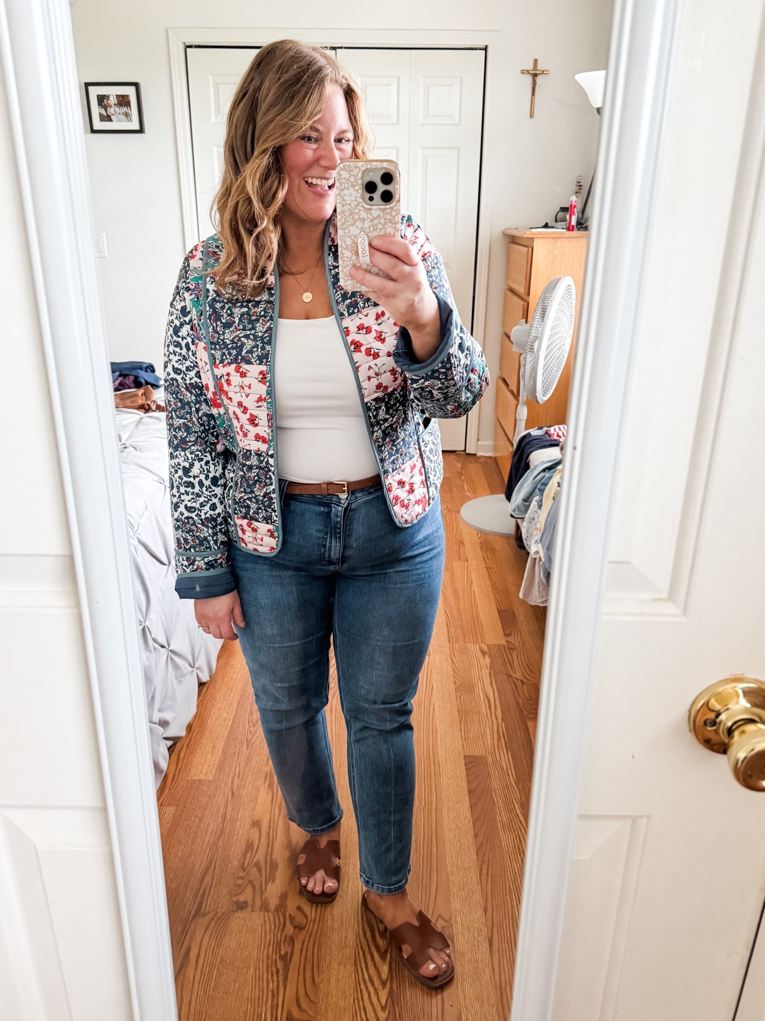 Love this quilted jacket! Wearing an XL.  

#LTKPetite #LTKMidsize #LTKFindsUnder50