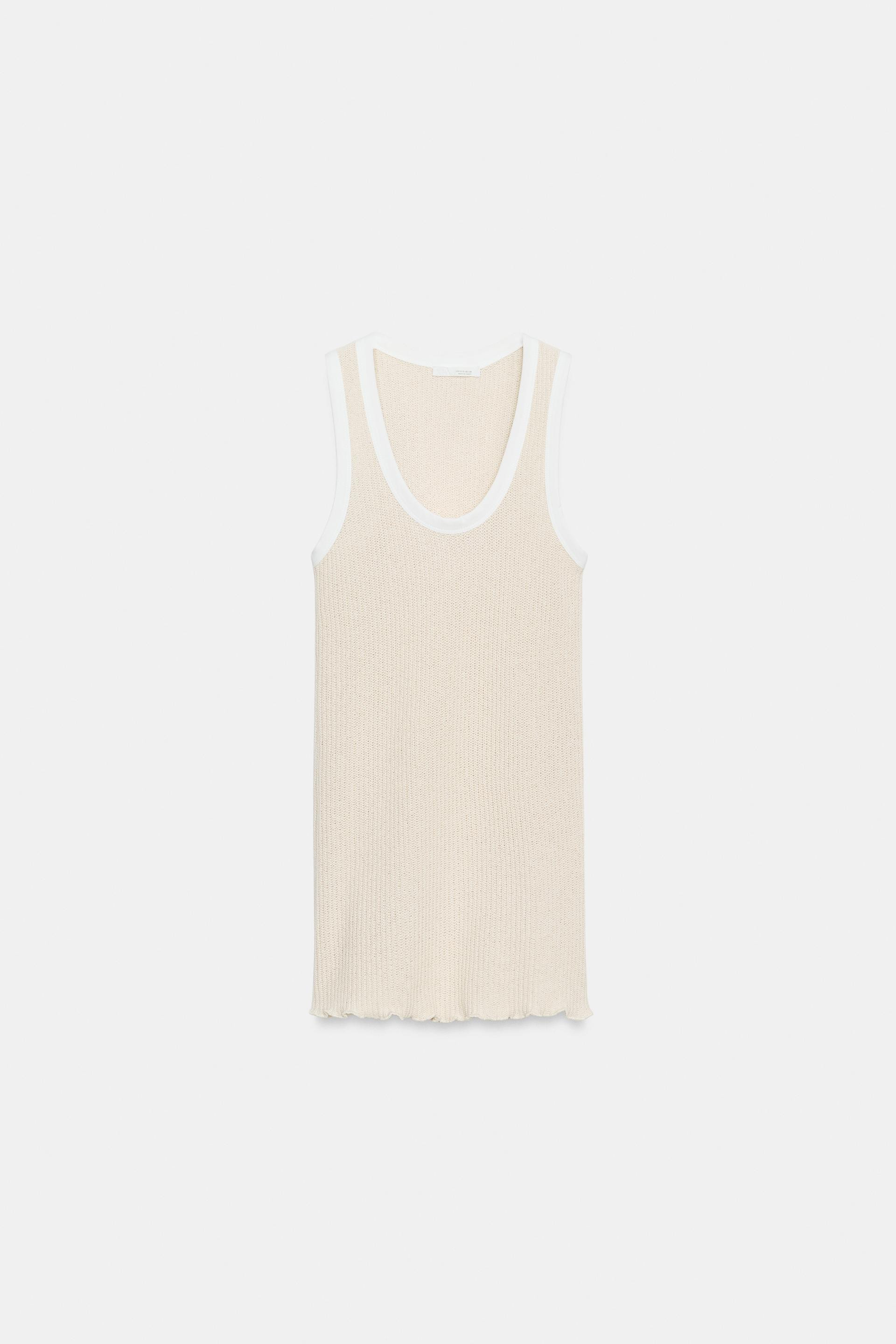 CONTRAST PIPING TOP | Zara US
