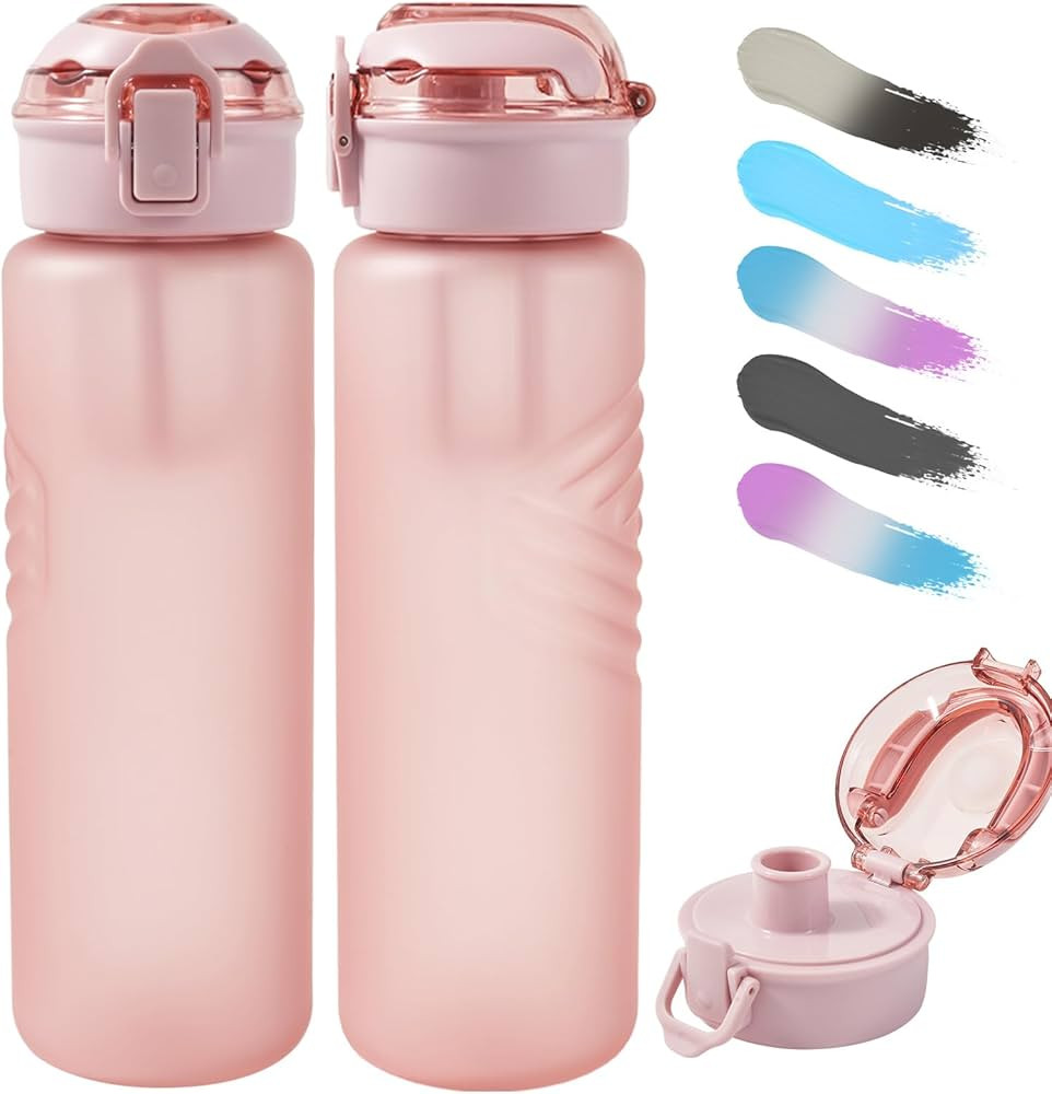 32oz Water Bottle, Leakproof BPA Free Drinking Sports Water Bottle, Large Durable Gym Plastic Bot... | Amazon (US)