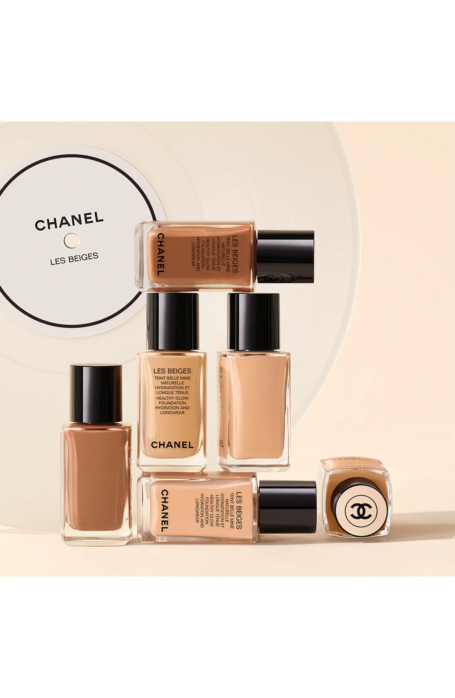CHANEL LES BEIGES Healthy Glow Foundation Hydration & Longwear | Nordstrom | Nordstrom