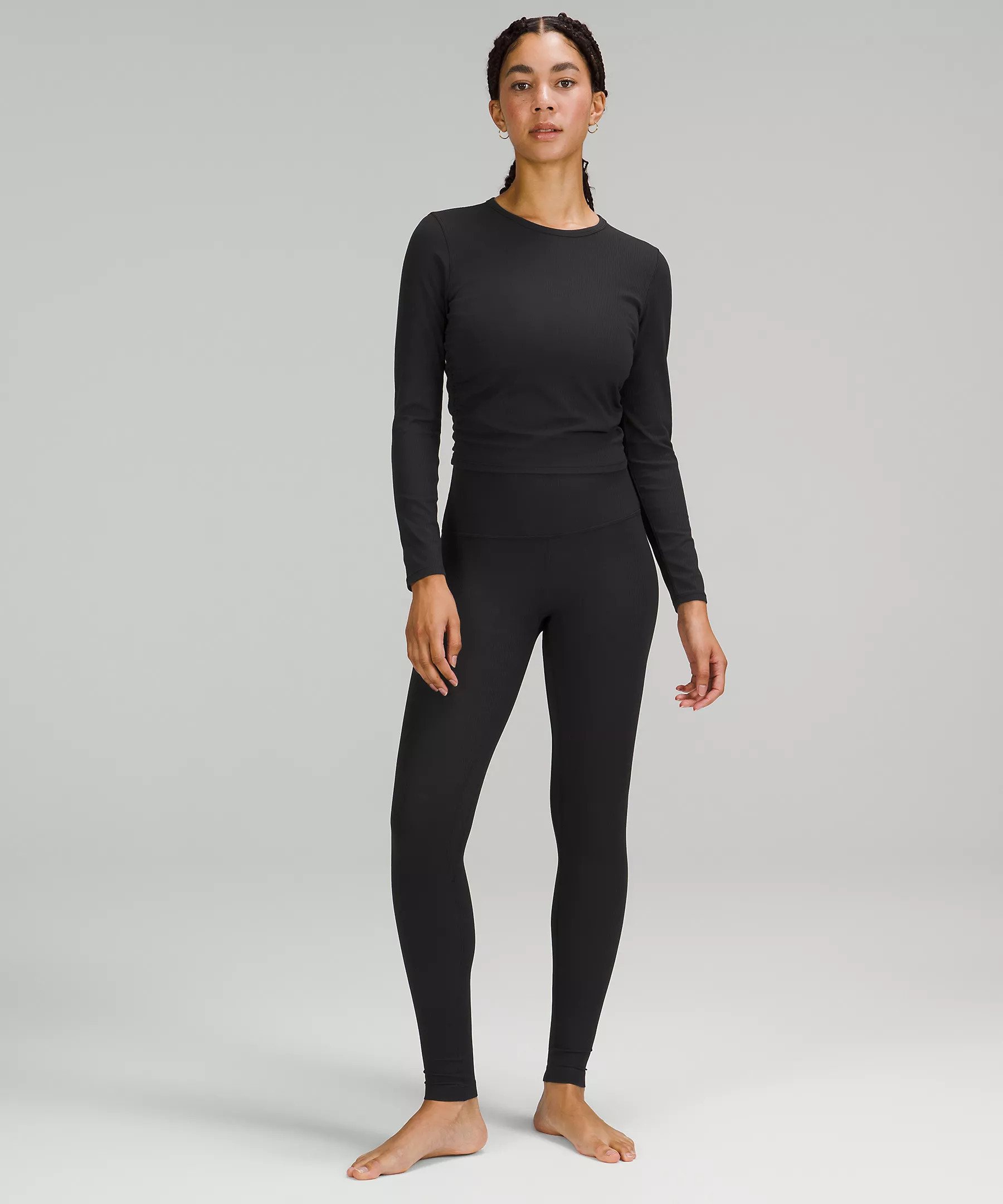 All It Takes Ribbed Nulu Long-Sleeve Shirt | lululemon (CA)