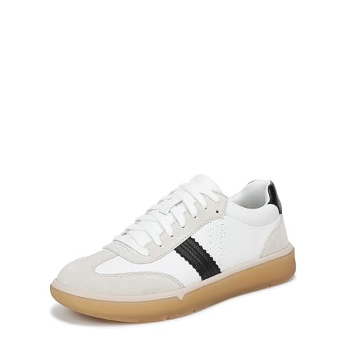 Vionic Women's City Walk Sneaker White/Black Leather 8.5 M | Amazon (US)