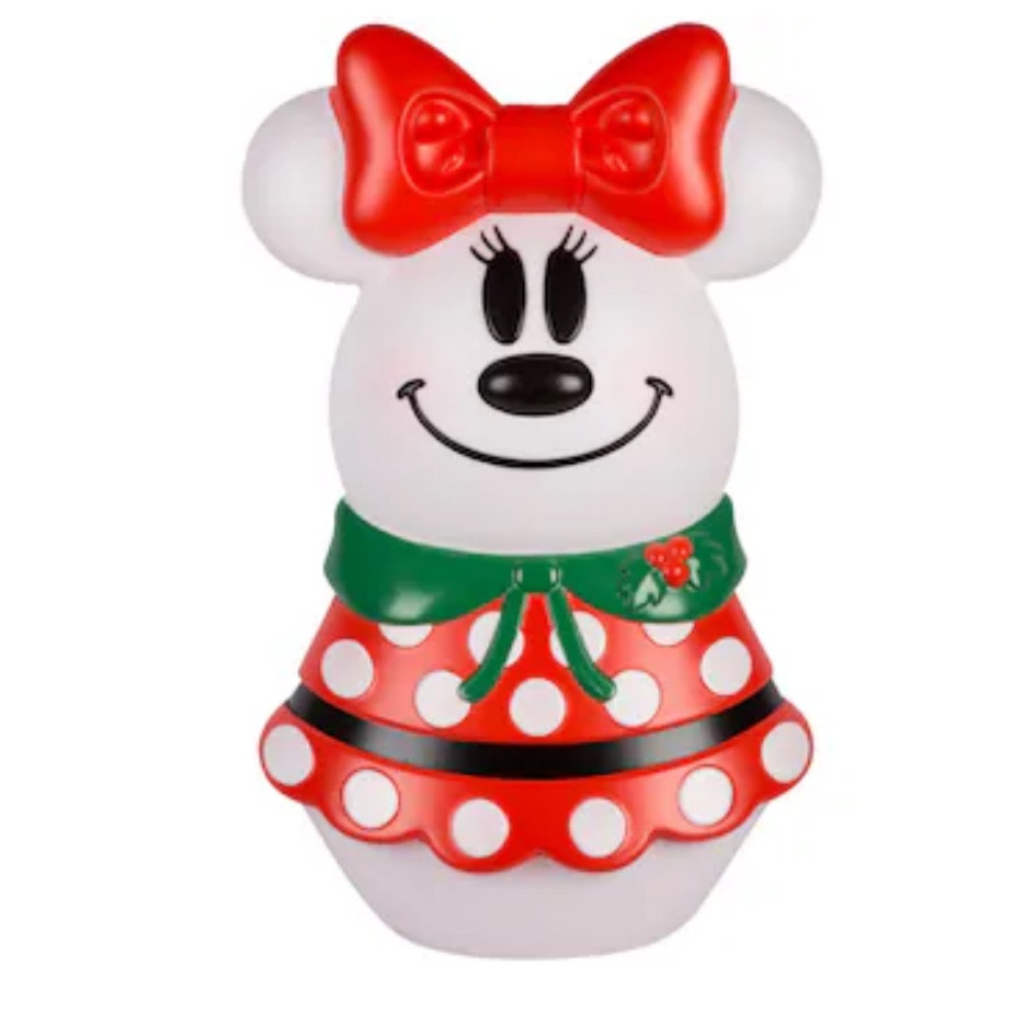 Disney Minnie Mouse snowman blow mold figure. Disney Christmas Decor 

#LTKfindsunder50 #LTKHoliday #LTKSeasonal
