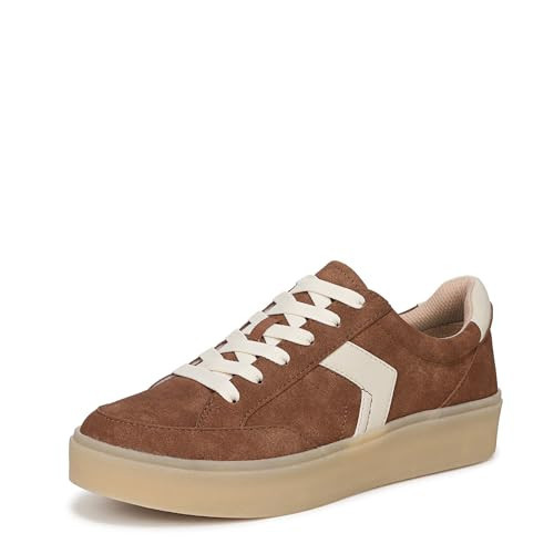 Dr. Scholl's Women's Madison Lace Sneaker, Dark Honey Brown, 6.5 | Amazon (US)