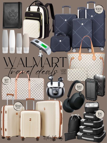 Major travel flash deals happening at Walmart right now! 

Travel. Luggage. Vacation. Walmart sale. Walmart finds. 

#LTKSaleAlert #LTKxWalmart #LTKTravel
