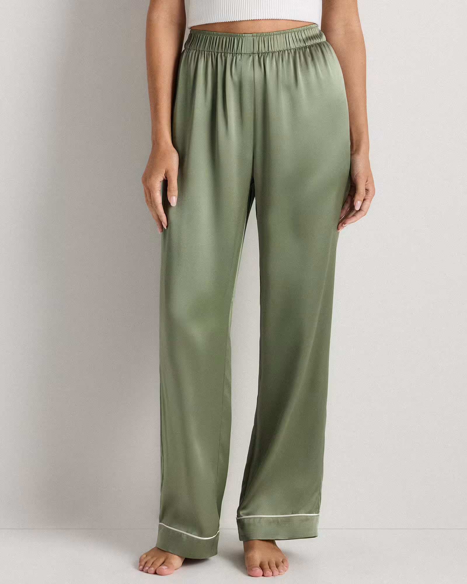 100% Washable Silk Satin Pajama Pant | Quince