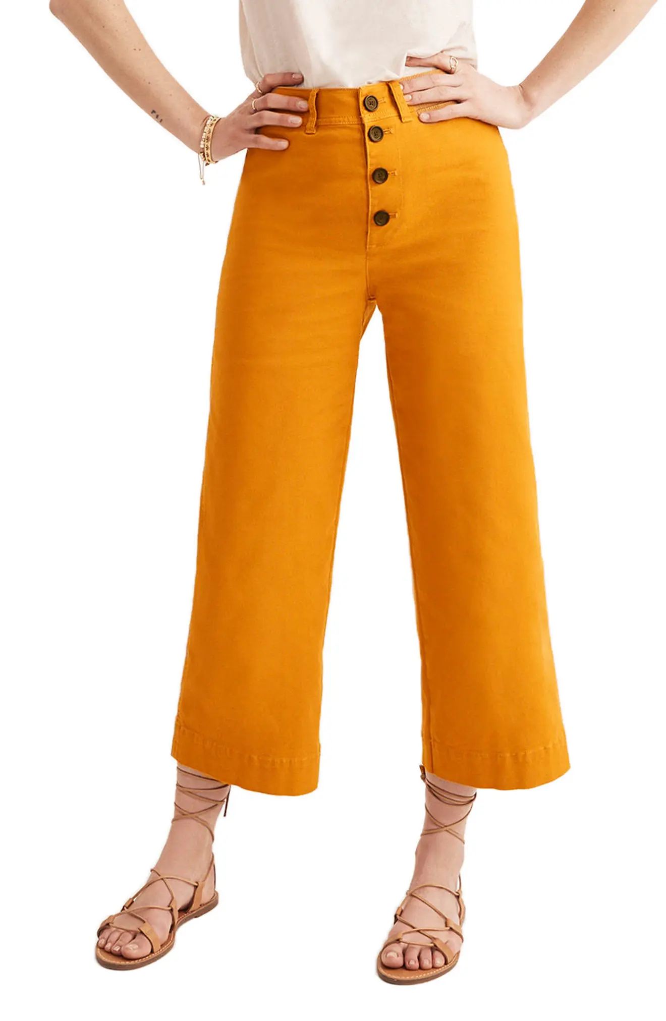 Emmett Wide Leg Crop Pants | Nordstrom