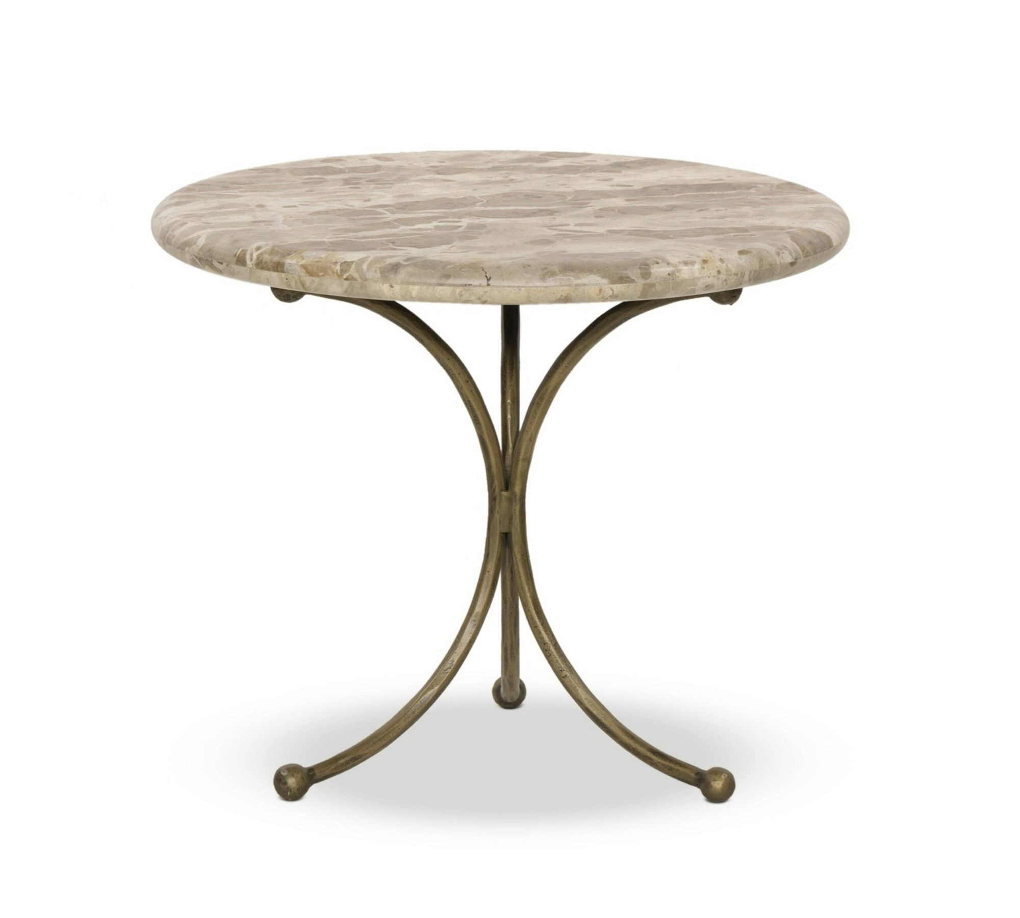 Liora Round Marble End Table (24") | Pottery Barn (US)
