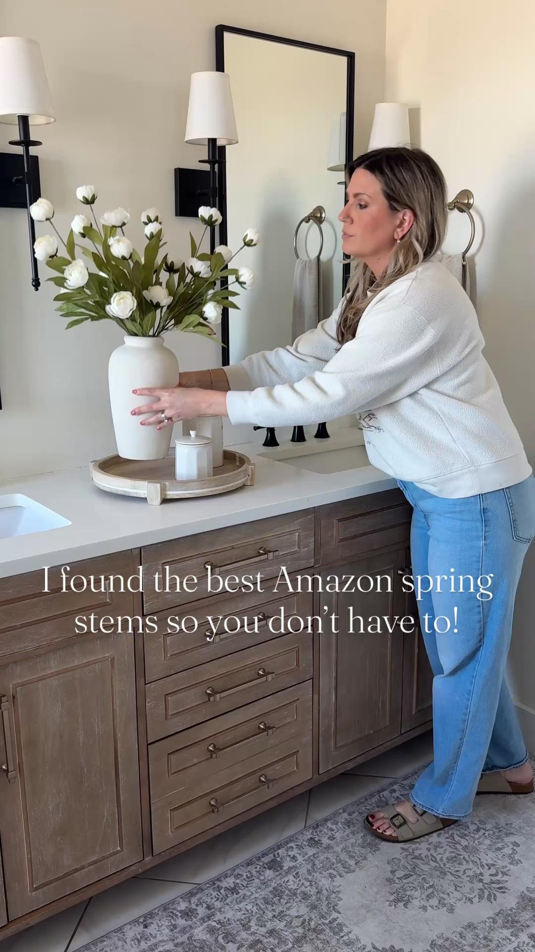The best Amazon faux spring stems! 

Spring decor, faux greenery, faux floral, spring stems, home decor, shelf decor, table decor 

#LTKSaleAlert #LTKHome
