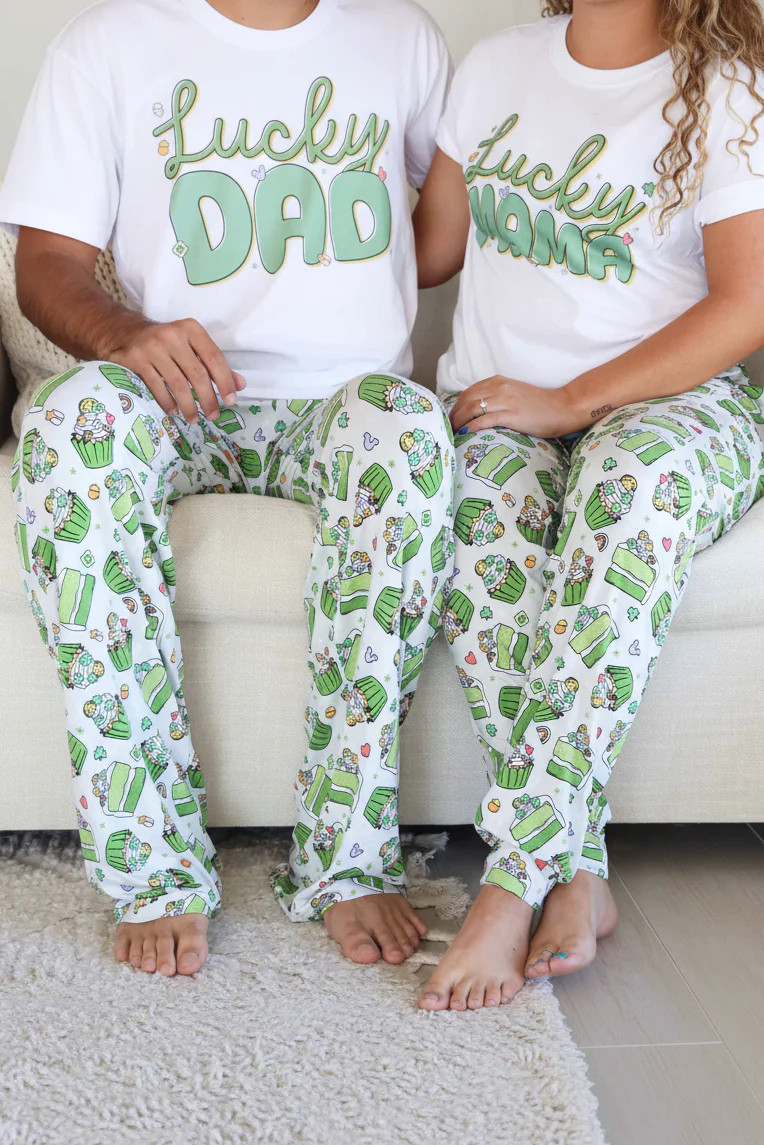 Shamrock Sweets Unisex Adult Pajama Pants | Caden Lane
