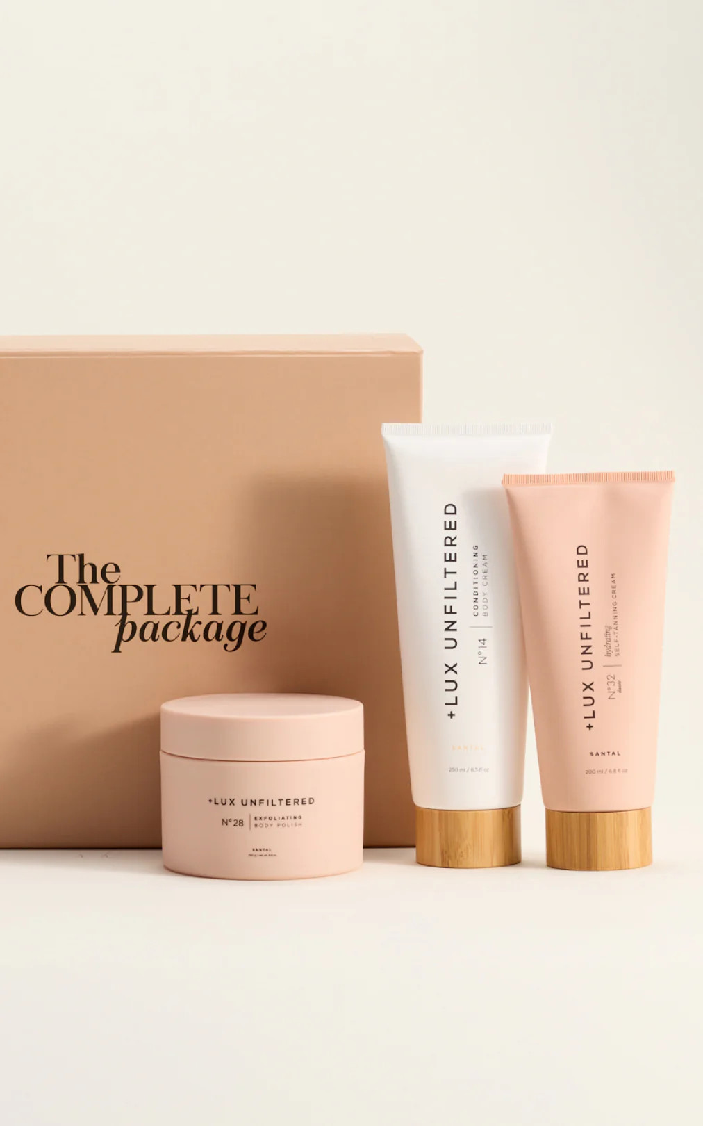 The Complete Body | + Lux Unfiltered, Inc.