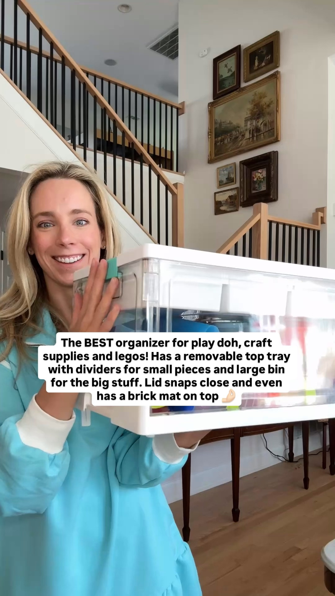 Organizer storage bin play doh organizer craft box 

#LTKKids #LTKHome #LTKmomlife