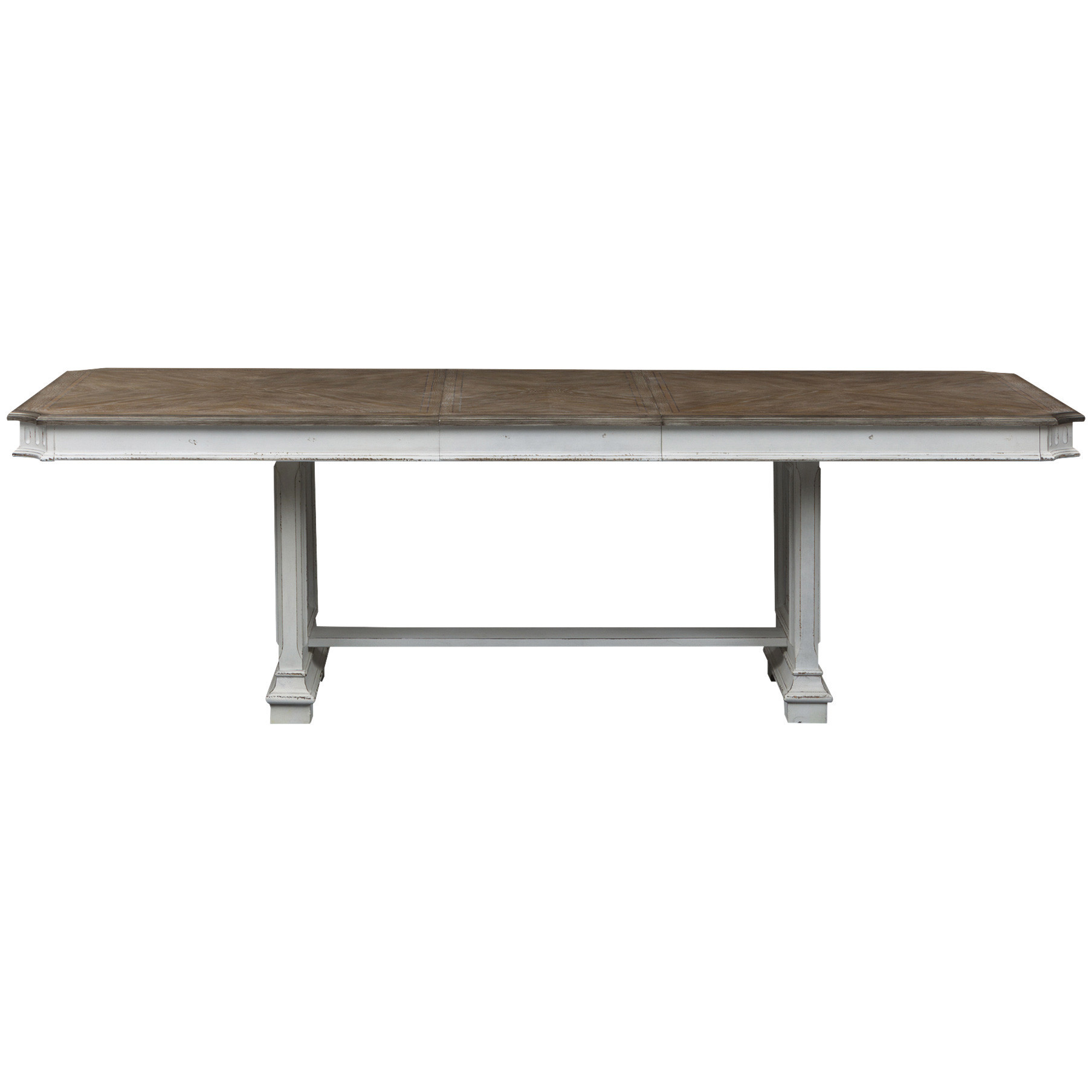 Abbey Park White Dining Table | Slumberland Furniture