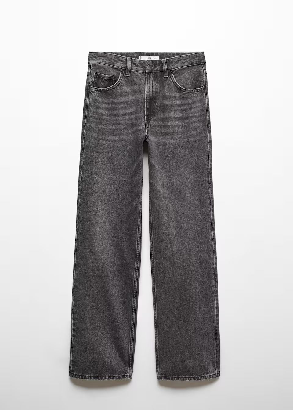 Gerade jeans mit mittlerem bund -  Damen | Mango Deutschland | MANGO (DE)