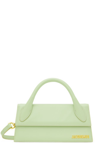 Green Le Papier 'Le Chiquito Long' Clutch | SSENSE
