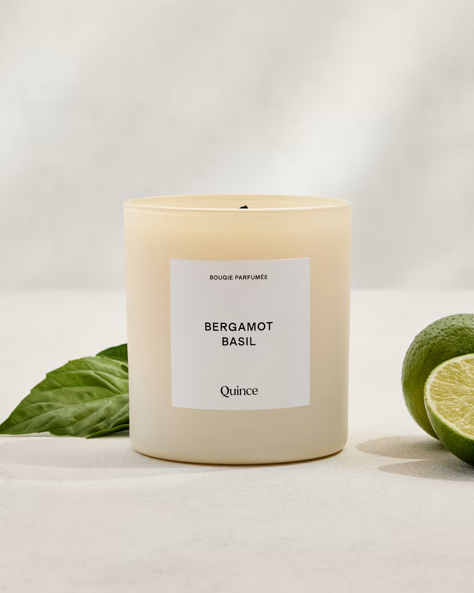 Bergamot Basil Scented Candle in No Color | Quince