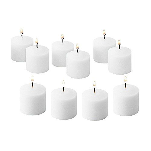 D'light Online Long 10 Hour Burn Time Unscented Votive Candles - for Birthdays, Baby Shower, Home De | Amazon (US)