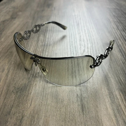 GUCCI Logo Frame Shield Gradient Sunglasses Designer Y2K 90’s | eBay US