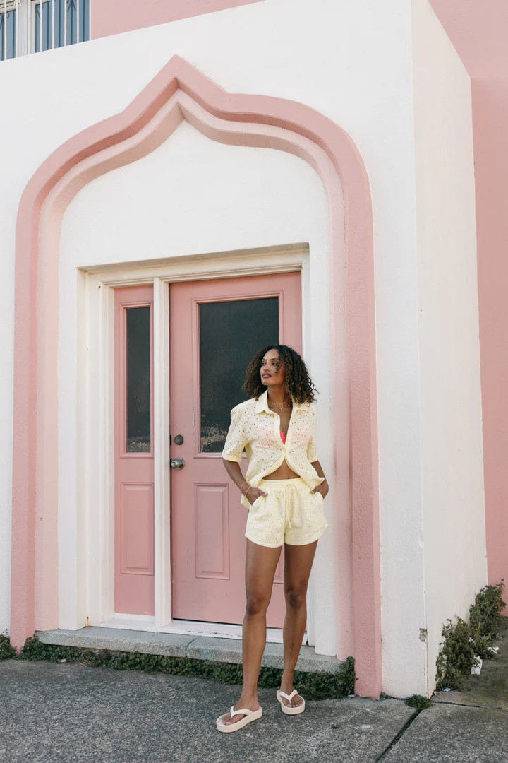 Dazie Short - Lemon | Petal & Pup (US)