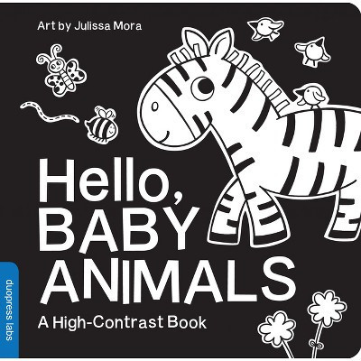 Hello, Baby Animals - (High-Contrast Books) by  Duopress Labs (Board Book) | Target