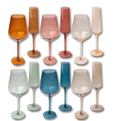 How beautiful is this glassware?

I love the jewel tones , so beautiful for thanksgiving or fall table scapes🍂

Wine and champagne glasses comes in sets

#LTKhome #LTKstyletip