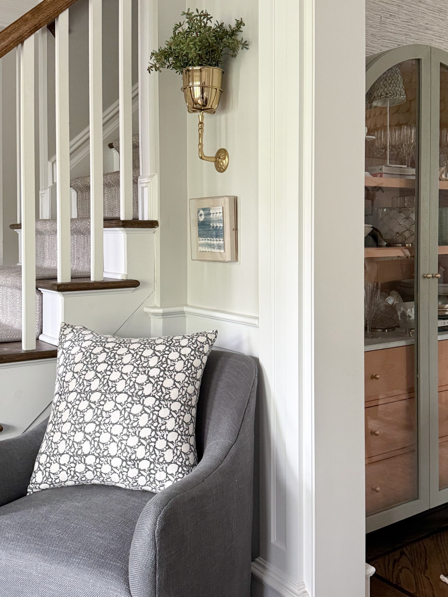 I turned this overlooked corner into a cozy spot just by moving around some furniture and accessories that we already owned and now it’s my favorite coffee spot. Do I add a little martini table? 

Linking the chair, throw pillow and this wall vase (one of my favorite accessories!!) 

McGee & co, den, living room inspo, art, Paint colors, living room decor, spring home, spring decorating, coffee table accessories, girlonthehudson, neutral home, modern coastal, cozy home

#LTKSeasonal #LTKHome #LTKdayinmylife