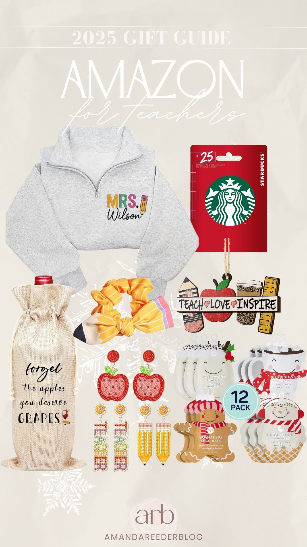 2025 Amazon Teacher Gift Guide 🍎✏️✨ Cute, easy, affordable gifts every teacher will love — from cozy sweatshirts + gift cards to fun accessories, and festive little treats! 

teacher gift guide, teacher gifts, Amazon gifts, holiday gift ideas, Amazon finds, Christmas gifts, affordable gifts, teacher appreciation, cozy teacher gifts, stocking stuffers, holiday gifting, 2025 gift guide, festive gifts, classroom gifts, gift ideas for teachers, LTK holiday, Amazon holiday picks

#LTKFindsUnder50 #LTKGiftGuide #LTKHoliday