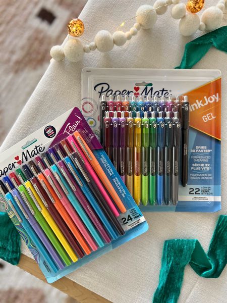 #ad  Teacher Gift Baskets 
Let’s make some gift baskets from @Target for our favorite teachers!  Starting with the perfect size basket and filling it with these @paper_mate Flair Felt Tip Pens and InkJoy Gel Sets.  New pens are a gift and will be perfect for grading papers, colorful lessons, and taking notes.  These write beautifully and would be a great gift for anyone! 

To top it off, I’ve added a personalized note from my daughter, sweet photos, and an added Flair felt pen to display on top of the basket with a fun tag.  

Spread some holiday cheer this season and let your teachers know how much you appreciate them! 

#Target #TargetPartner #gifting #holiday #gifts

#LTKGiftGuide #LTKHoliday #LTKSeasonal