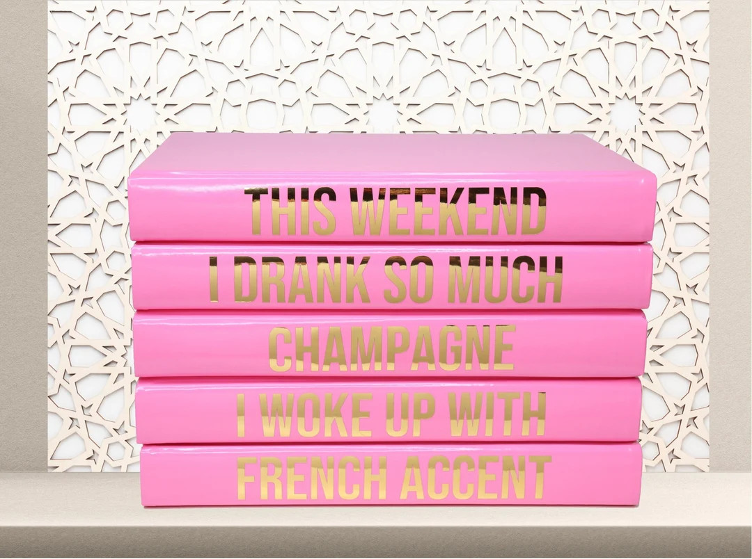 Home Decor Quote Books Drank so Much BLANK Page Coffee - Etsy | Etsy (US)