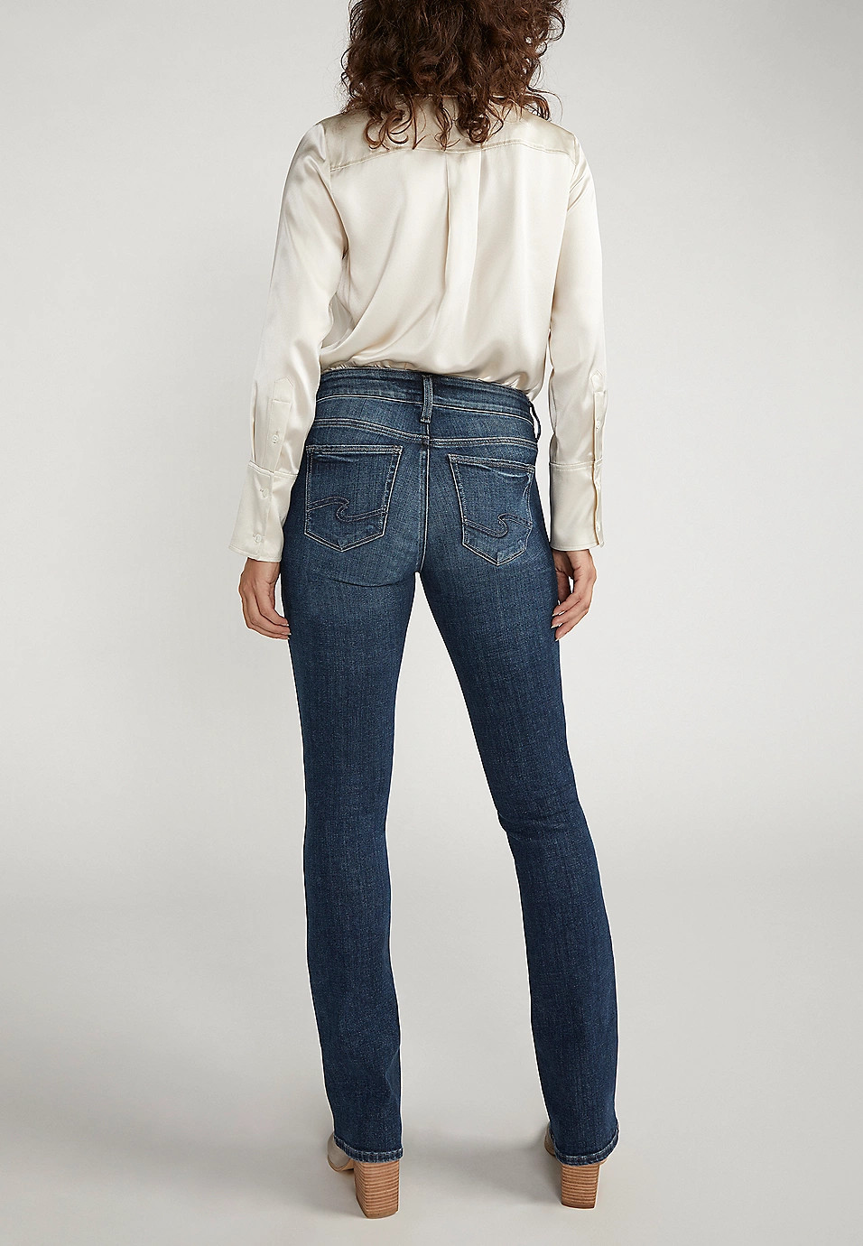 Silver Jeans Co.® Elyse Comfort Mid Rise Slim Boot Jean | Maurices
